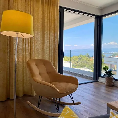 Villa Mirno More Apartments Malinska Exterior photo
